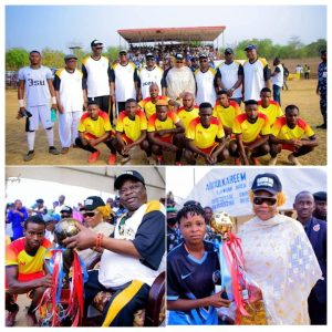 Dr. Muheebah Dankaka Reaffirms Commitment To Grassroots Sports Development at Olagunju Cup Grand Finale