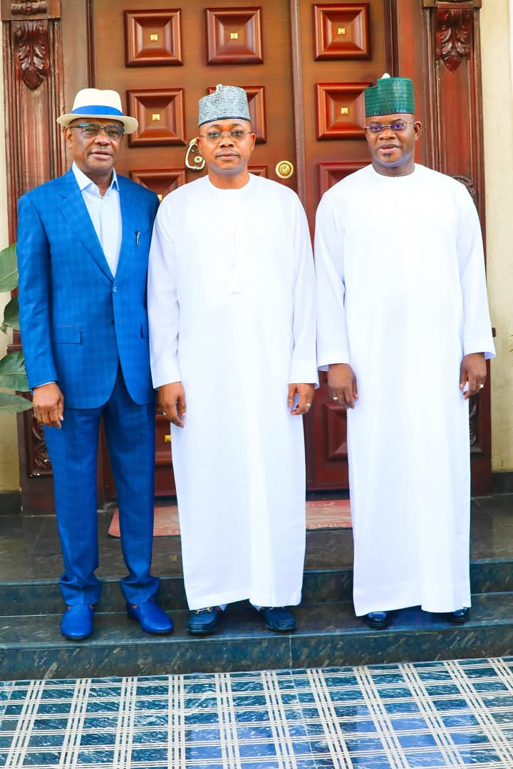 Wike, Ododo and Yahaya Bello