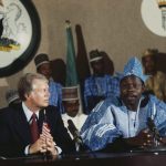 Photo-of-former-US-President-Jimmy-Carter-and-Lieutenant-General-Olusegun-Obasanjo-in-October-1977-768x684