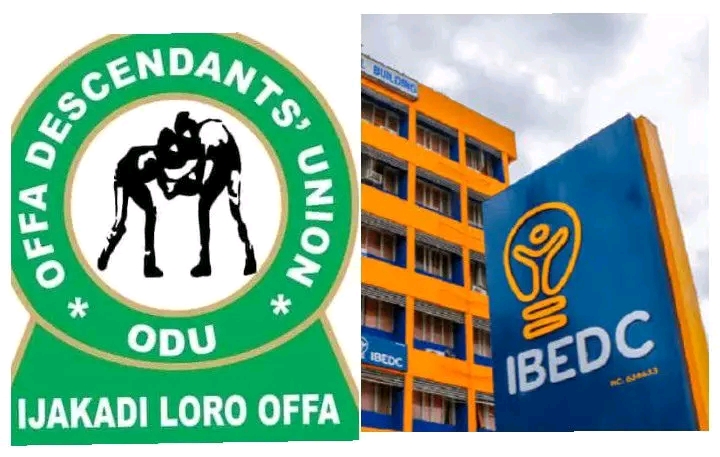 Electricity Power Crisis: Offa Descendants Union (ODU) Defends IBEDC Manager, Dismisses Calls for Her Removal as Baseless, Unfounded The Offa Descendants Union (ODU) has dismissed calls for the removal of the Business Manager of the Ibadan Electricity Distribution Company (IBEDC) Offa Business Hub, describing the allegations against her as baseless and unfounded. Chief Lanre Shittu, the Otun Akoni of Offa and Chairman of ODU Home Branch and Electricity Committee, defended the IBEDC official, stating that she has won three awards since assuming office and remains committed to her duties. "One should be careful of sharing unverified reports. As far as ODU is concerned, this news is a fallacy. The national problem of power supply should not be localized. Her zero tolerance for unscrupulous activities should not be used against her," Chief Shittu said. He alleged that some of those calling for her removal have been involved in illegal electricity transactions, including collecting money for prepaid meters without remitting it to IBEDC. "Only ODU can speak for Offa. The woman is hardworking. Who are the people calling for her removal? Do your independent investigation," he added in an interaction with News Bulletin Nigeria. It would be recalled that, some electricity consumers in Offa and Oyun continue to express frustration over worsening power supply. They accuse IBEDC of deliberately reducing electricity allocation while maintaining high billing rates. Their key complaints include: Limited Power Supply: The six feeders supplying Offa and Oyun reportedly receive electricity for only 1 to 2 hours daily. Unfair Distribution: While Offa and Oyun struggle, towns like Omu-Aran, Ilorin, and Osogbo reportedly enjoy more stable power. Misinformation: Residents reject IBEDC’s claim that power shortages result from low water levels at hydroelectric dams, citing findings from the Transmission Company of Nigeria (TCN) that power allocation is sufficient.