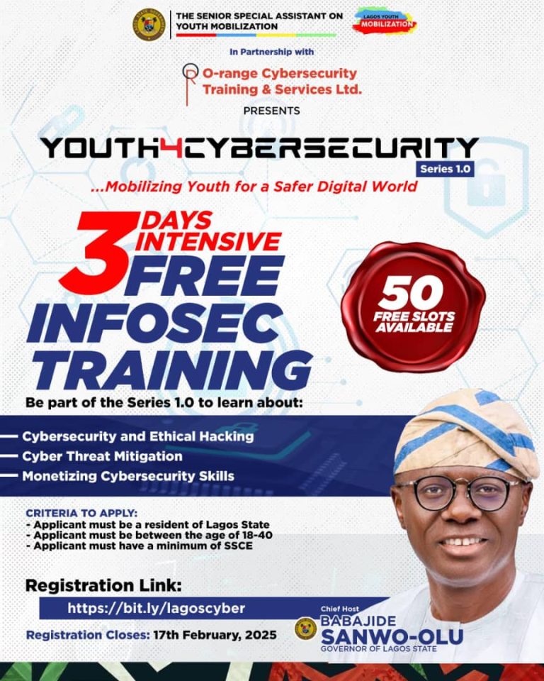 Lagos Government Partners O-range Cybersecurity to Train Youth in Cybersecurity