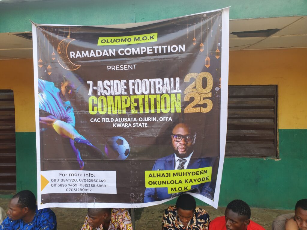 Adimula FC Defeats Kuye FC 4-1 to Win Oluomo MOK Ramadan 7-Aside Competition
