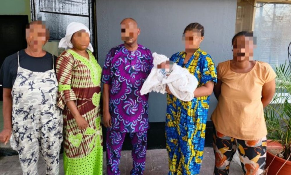 Police Arrest Five For Selling Two-Week-Old Baby In Lagos