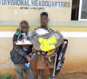 Two Suspected Burglars Arrested In Ogun For Stealing Clothing Items