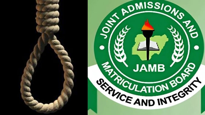 19-Year-Old Commits Suicide Over JAMB Score, Gets Admission Notice 30 Minutes After