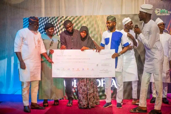 Made In Offa Honours Highest JAMB Scorer, Ms. Oke Aminat Abiodun At 4th Edition