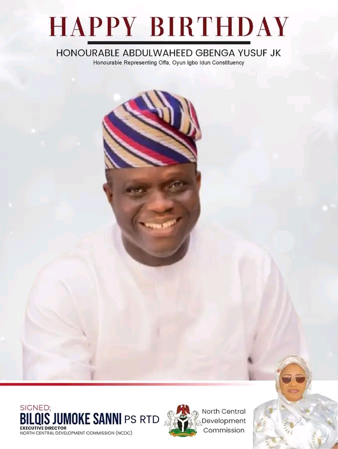 Happy Birthday To A Dynamic Public Servant - Bilqis Jumoke Sanni Pours Encomiums On Hon. Gbenga Yusuf JK