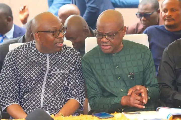 Fubara, Wike, Amaewhule Reunite Publicly In Rivers After Presidential Peace Talks