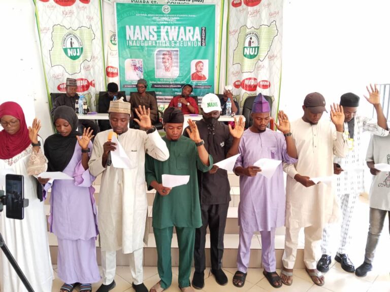 Kwara NANS Swears In New Executives