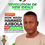 Kwara 2027: PDP Chieftain and Former Assembly Candidate, Hon. Wasiu Hammed Ajibola’s Campaign Graphic Surfaces Online