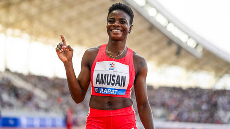 Amusan Reclaims Nigeria’s Top Spot, Surpasses Ofili In Global Rankings