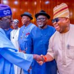 Bola Ahmed Tinubu and Governor Ademola Adeleke