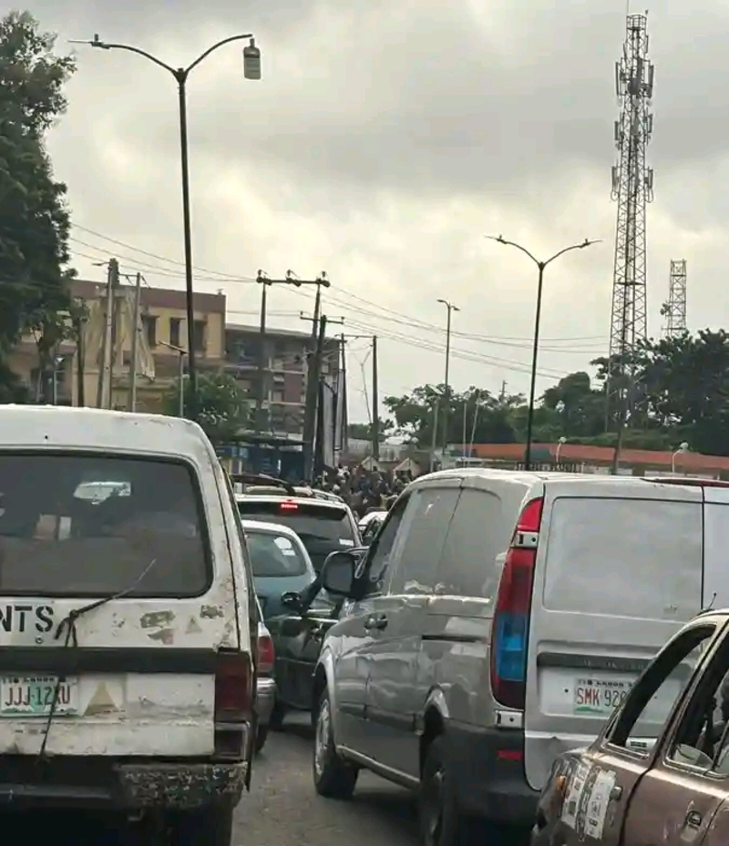 Protest Over Renaming Of Polytechnic Ibadan Grounds Commuters, Staff