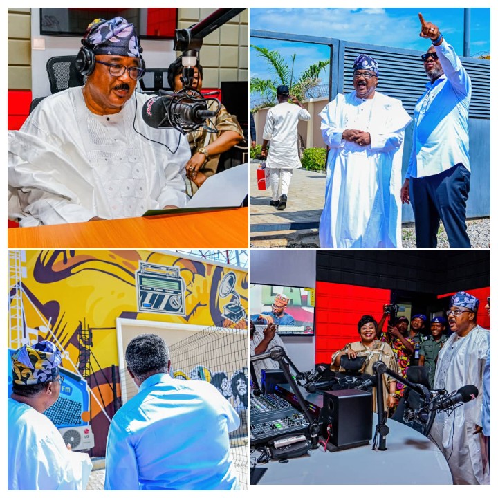 [PHOTOS] Deputy Governor Kayode Alabi Commends Flow FM 92.7 for Promoting Peace and Civic Engagement