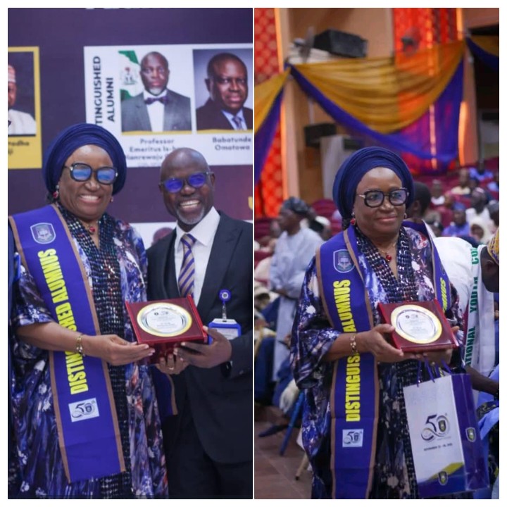 Offa Metropolitan Club Celebrates Dr. Sarah Omotunde Alade as UNILORIN Honours Her with Distinguished Alumni Award