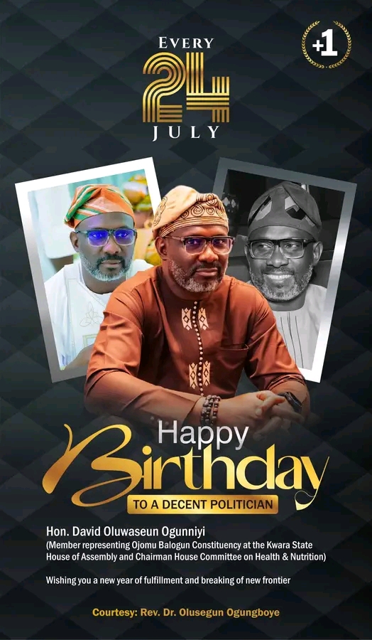 Rev (Dr) Olusegun Ogungboye Felicitates Hon Seun Ogunniyi Adato On His Birthday Anniversary