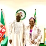 Bilqis Jumoke Sanni Pays Courtesy Visit to Rep. Ahmed Adam Saba in Abuja