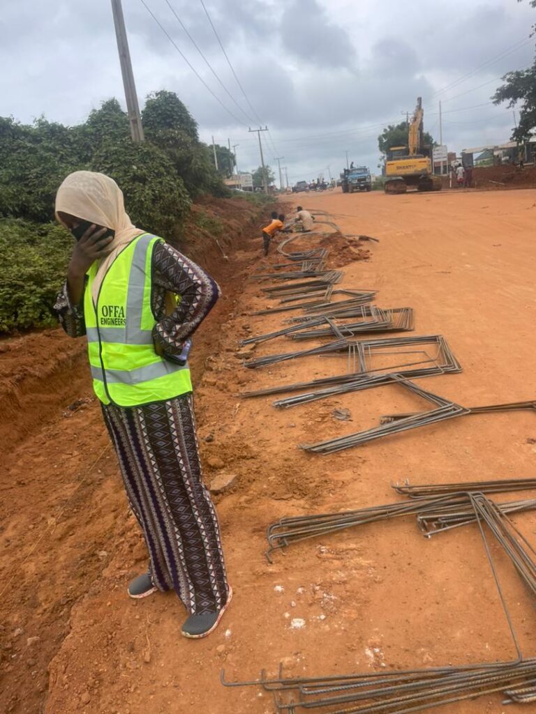 Offa Engineers Inspect Offa-Ojoku Road