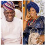 Honourable Abdulwaheed Gbenga Yussuf (JK) Felicitates With Alhaja Aminat Gbolasere (IYA EWE) On Her Birthday