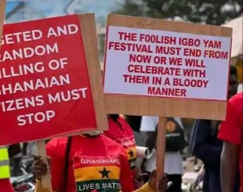 “Nigeria Must Go”: Anti-Nigerian Protests Erupt in Ghana, Stirring Continental Debate