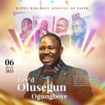 Ogbeni Seun Ogunniyi Adato Celebrates Rev Olusegun Babafemi Ogungboye, JP On His Birthday