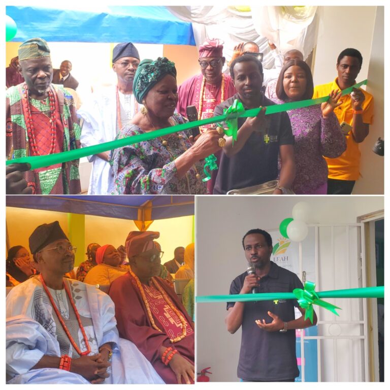 HRM Oba Mufutau Esuwoye II Commissions LEAH Medical Diagnostic Centre in Offa