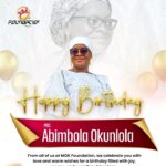 MOK Foundation Celebrates Founder’s Wife, Alhaja Okunlola Rahmat Abimbola, on Birthday