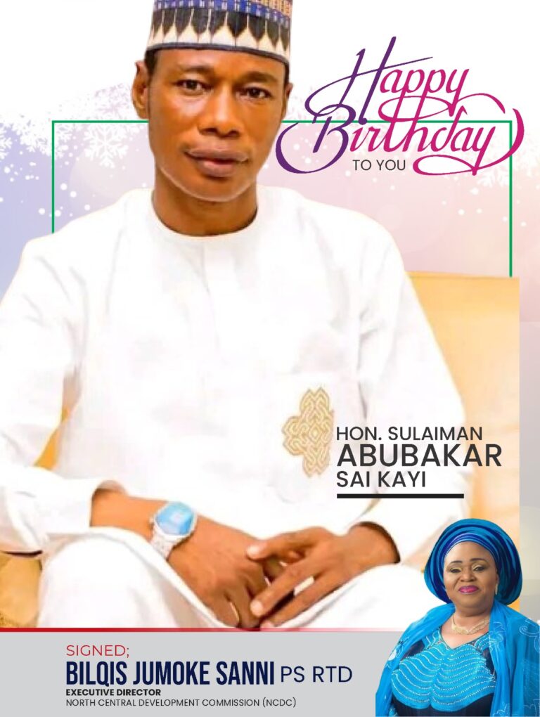 Birthday: Bilqis Jumoke Sanni (PS, Rtd) Congratulates Kwara SSA Political Matters, Hon. Sulaiman Sai Kayi