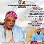 FIBSU Parliament Celebrates Ladoja, Reaffirms Loyalty to Olubadan Throne