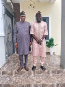 Hon. Moshood Adeleke Felicitates Kwara APC Chairman, Prince Sunday Fagbemi, on 71st Birthday