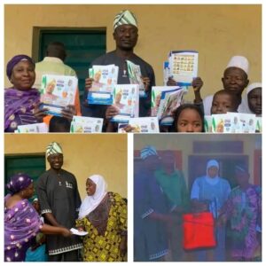 [PHOTOS] Offa LG Councillor, Prince Adegboye Adeniyi Festus Empowers Constituents, Donates Education and Health Materials