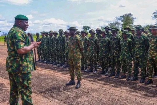 Babanla Youths Commend COAS Lt. Gen. Olufemi Oluyede On Visit To 22 Brigade Step-Up Headquarters