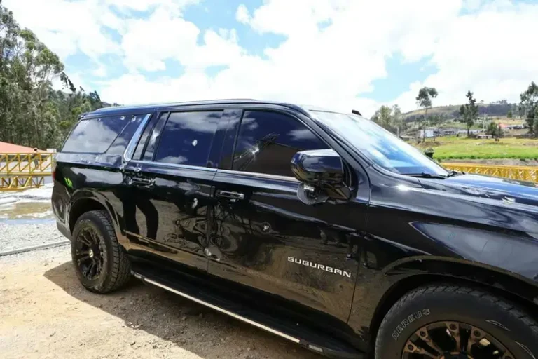 Gunfire Rocks Ecuador President’s Motorcade Amid Fuel Protests