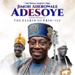 Elerin of Erin-Ile, HRM Oba Jimoh Adebowale Adesoye Adetona I Sets for Coronation November 9 - 15