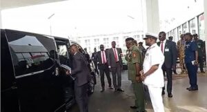 Newly Appointed Service Chiefs Arrive National Assembly for Senate Screening