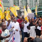 Over 3,000 Youths Storm CAC Headquarters, Protest Deregistration Of NYCN