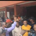 Protest Erupts at PDP Secretariat as Wike’s Loyalists Take Control