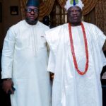 Engr Akeem Ibrahim Adediji Pays Courtesy Visit To Olofa of Offa On Father’s 90th Birthday, Mosque Commissioning