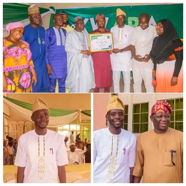 Amb Hamzat Ishaq Bags Kwara Tabloid Award