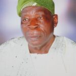 Citation of the Late Alhaji Tiamiyu Adebisi Olatinwo