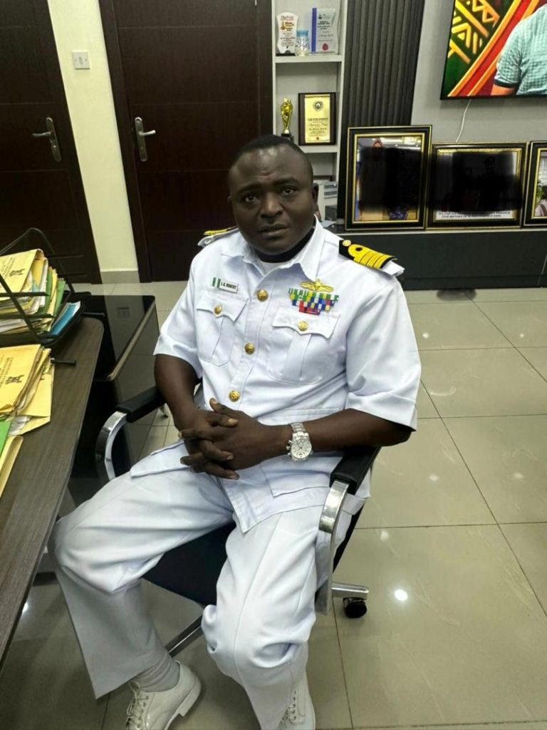 Lagos Taskforce Nabs Fake Naval Captain, Two Others Over Oworonshoki Demolition