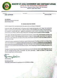 Ogun Govt Halts Awujale Selection Process Over Petitions, Security Reports