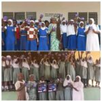 [PHOTOS] Queen Amb Ayoola Ronke Fakunle Launches ‘Pad the Girls’ Initiative In Kwara